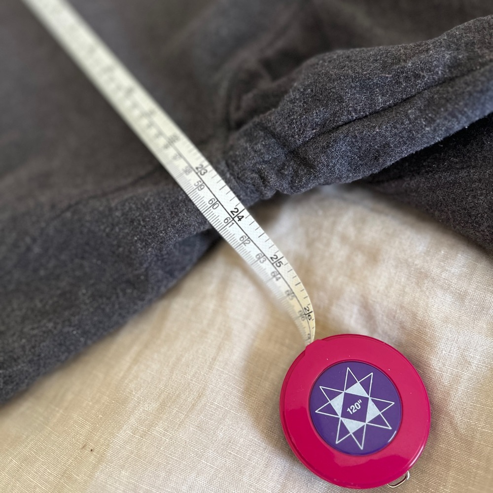 The North Face Wool Gray Vintage Jacket with Striped Lining Zip Up Collared L - Picture 17 of 17